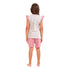 Girls summer pajama set Hedgehog t-shirt + Cashmere shorts